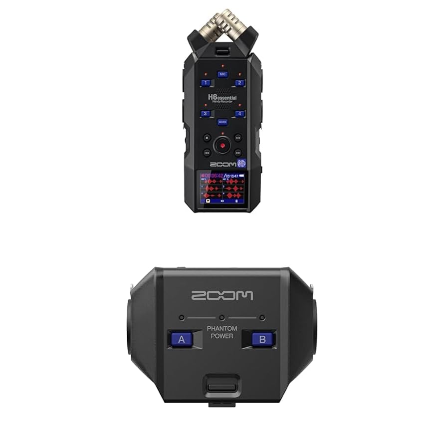 Amazon | 【セット買い】ZOOM H6essential ハンディレコーダー